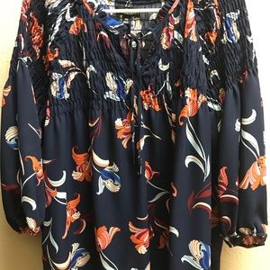 Women’s Floral Tunic Sz US PXL